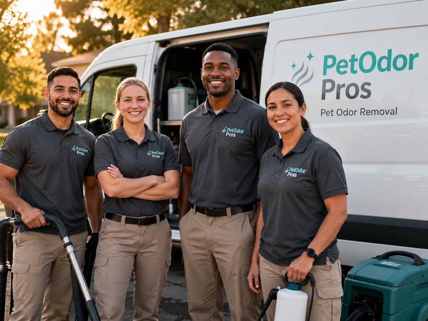 Pet Odor Removal team serving Coopersville, MI